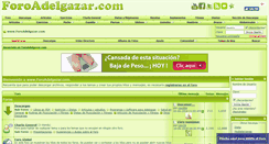 Desktop Screenshot of foroadelgazar.com